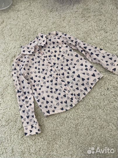 Рубашка для девочки 104