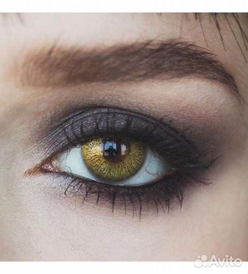 Линзы Адрия Pure gold чистое золото 0.00