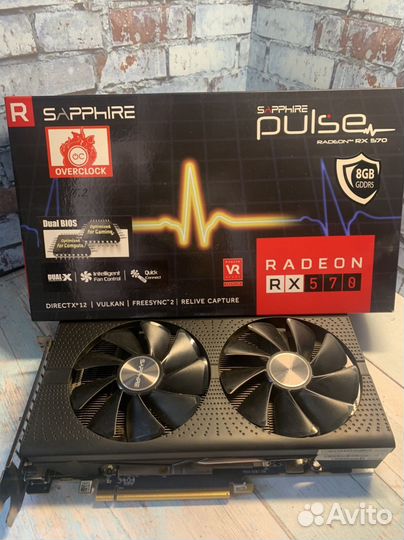 Sapphire rx 570 8gb pulse