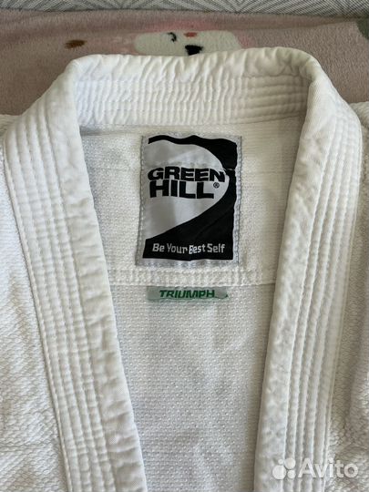 Кимоно для дзюдо green hill