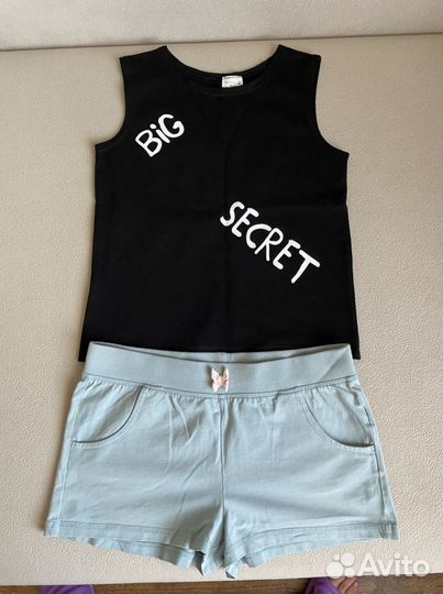 Вещи пакетом на девочку 146 152