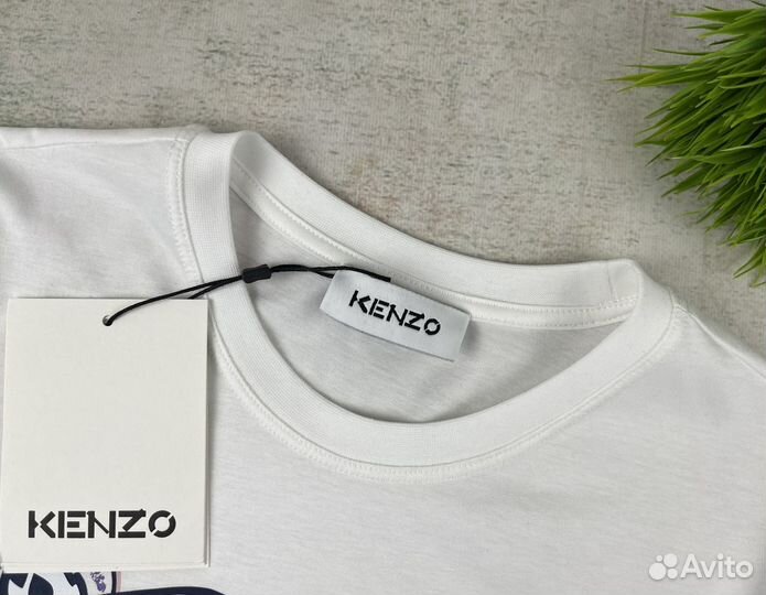 Женская футболка Kenzo премиум