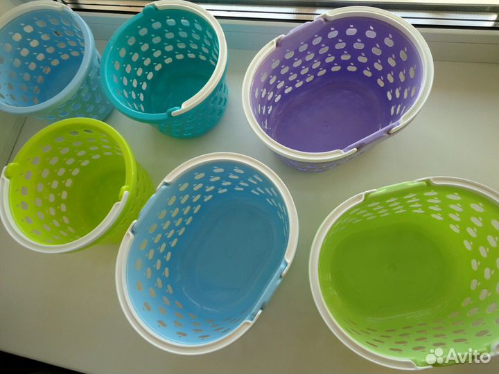 Набор корзинок-контейнеров (6 штук)