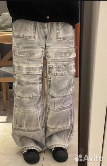 Штаны rick owens cargo bella type