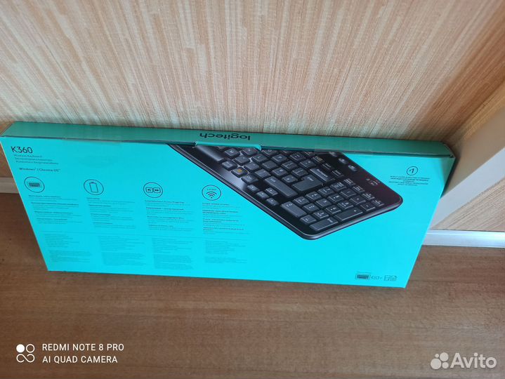 Клавиатура беспроводная logitech k360