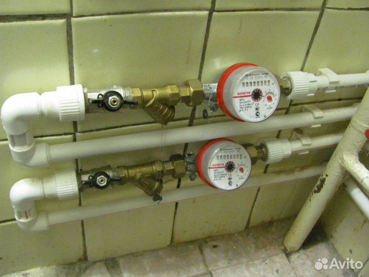 Монтаж, замена счётчиков водоснабжения