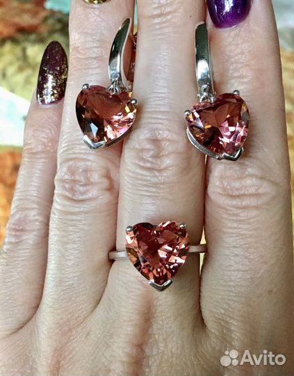 Комплект из серебра