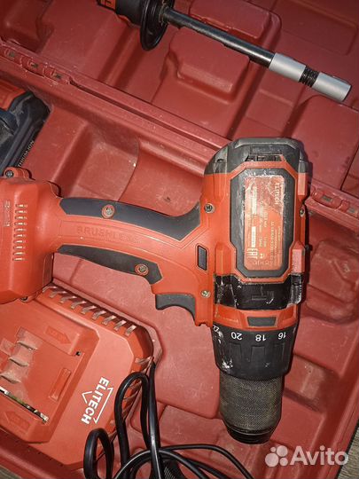 Дрель шуруповёрт ударная аккумуляторная