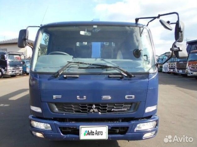 Бортовой грузовик Mitsubishi Fuso Fighter с КМУ Tadano, 2013