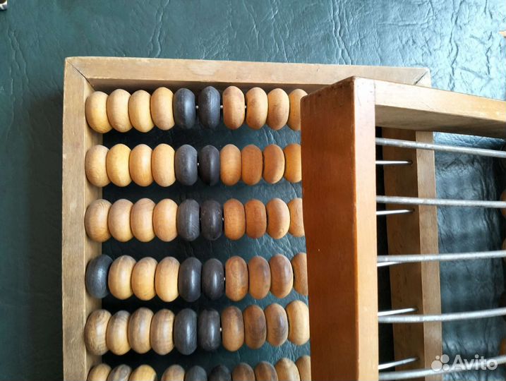 Счеты деревянные бухгалтерские СССР головоломка