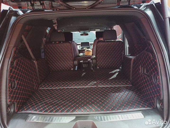 3D Коврики Chevrolet Tahoe 5 4 Экокожа Салон Багаж