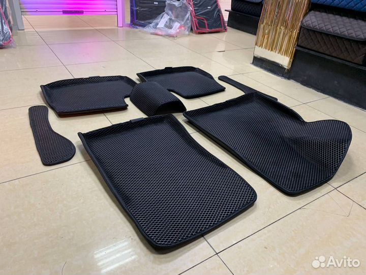 Эва коврики ваз 2114 с бортом