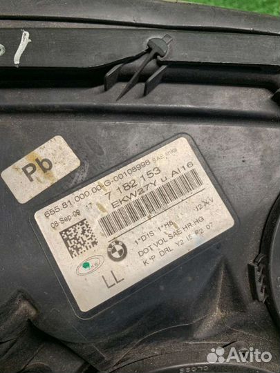 Фара передняя левая, BMW 7 F01/F02 2011