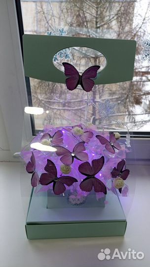 Букет из бабочек