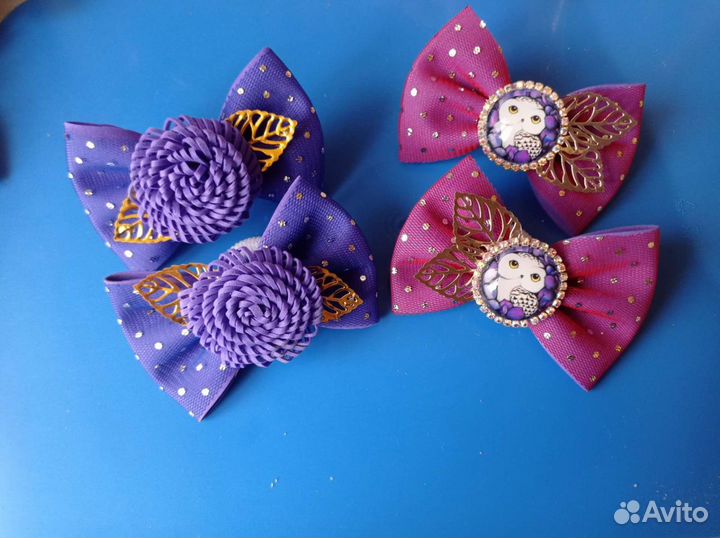 Бантики для волос