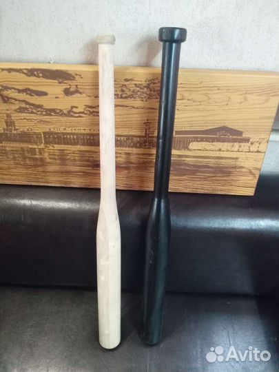 Бейсбольная деревянная бита 75 см