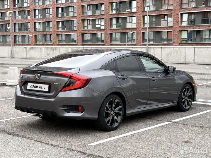 Honda Civic 2.0 CVT, 2018, 78 500 км