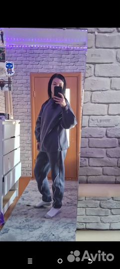 Костюм из футера с начесом