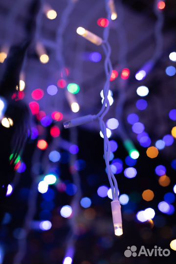 Гирлянда уличная Бахрома 5 метров 165 Led