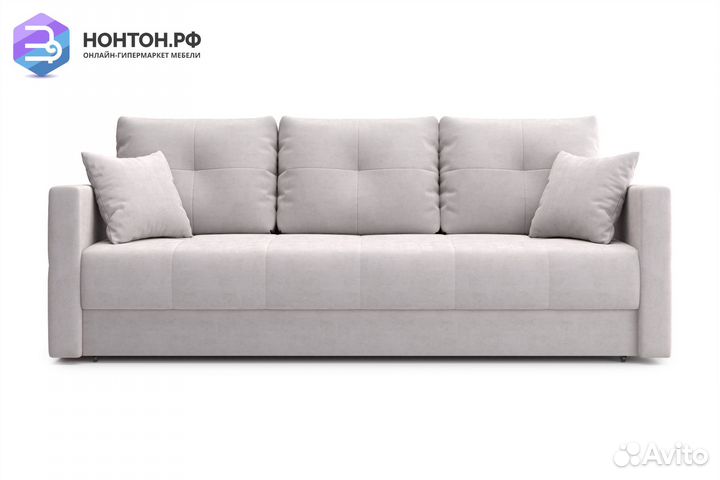 Диван еврокнижка Вита 3-х местный бежевый