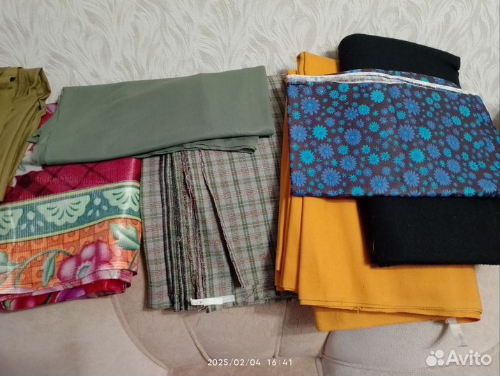 Ткань СССР отрезы большие