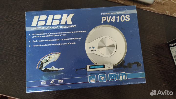 Плеер BBK PV410s