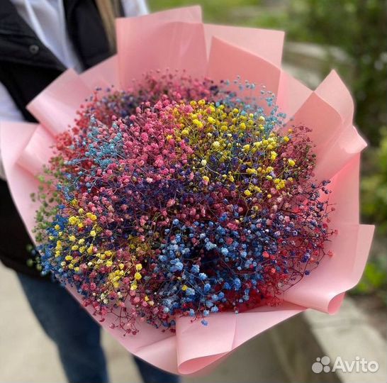 Букет Цветы Гипсофилы