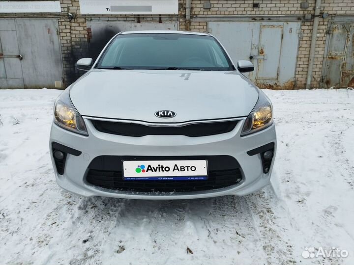 Kia Rio 1.4 МТ, 2018, 118 000 км