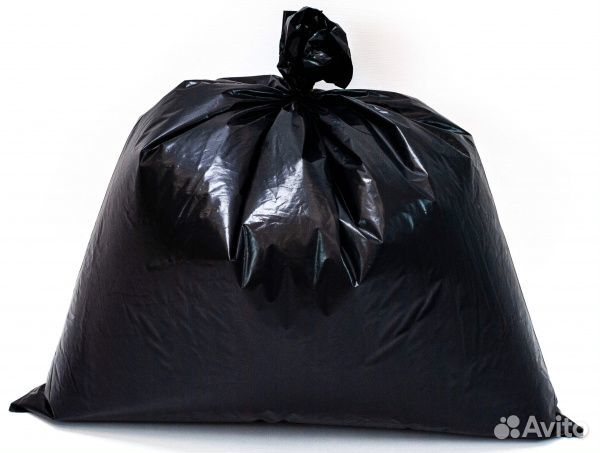 Мешок мусорный 180л. пласт чёр. 93*110 35мк (Арти