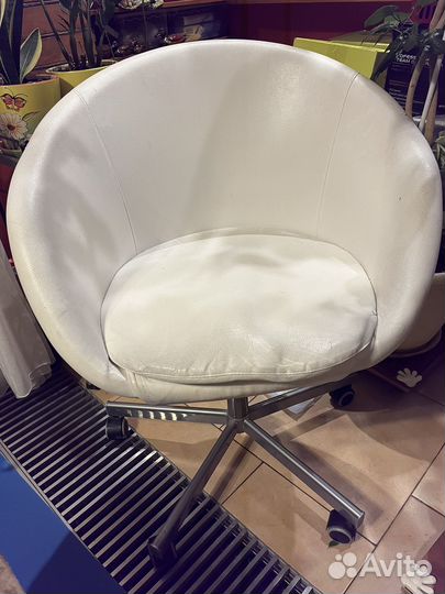 Кожзам кресло IKEA