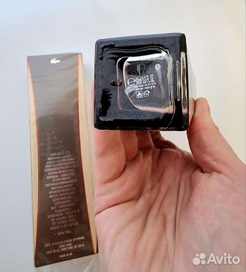 Lacoste pour femme intense 90ml новые целые