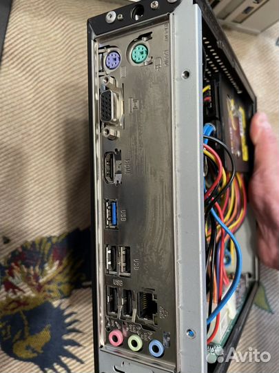 Мини пк ITX J1800 4 гб 64 гб SSD