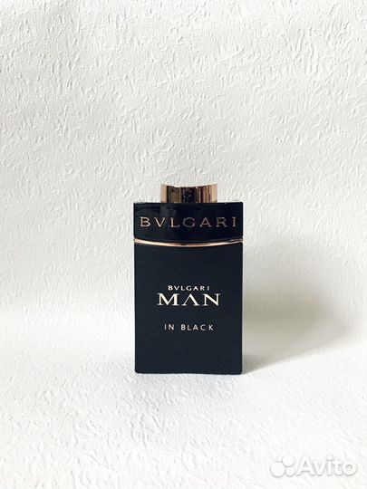 Bvlgari man in black