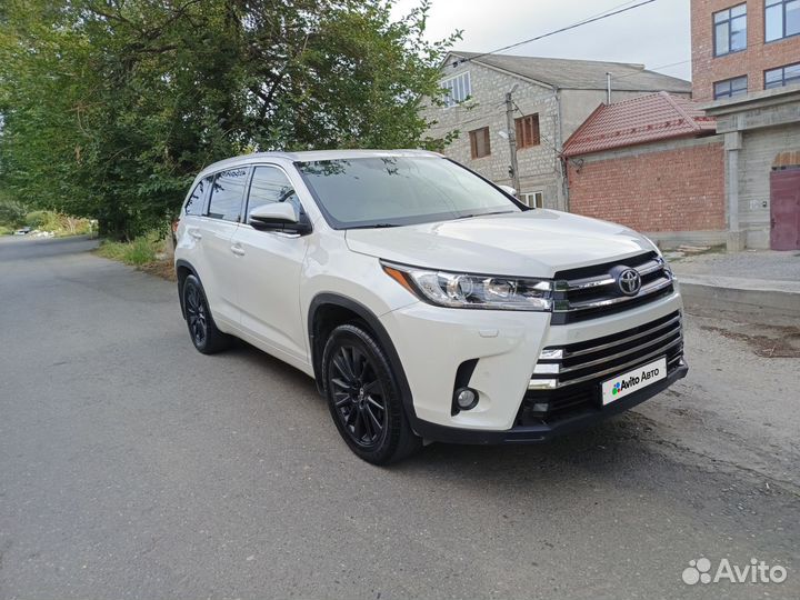 Toyota Highlander 3.5 AT, 2014, 190 000 км