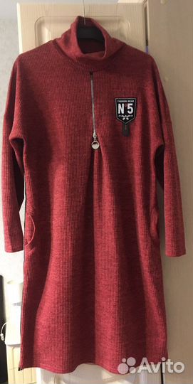 Платье женское трикотаж 52 размер