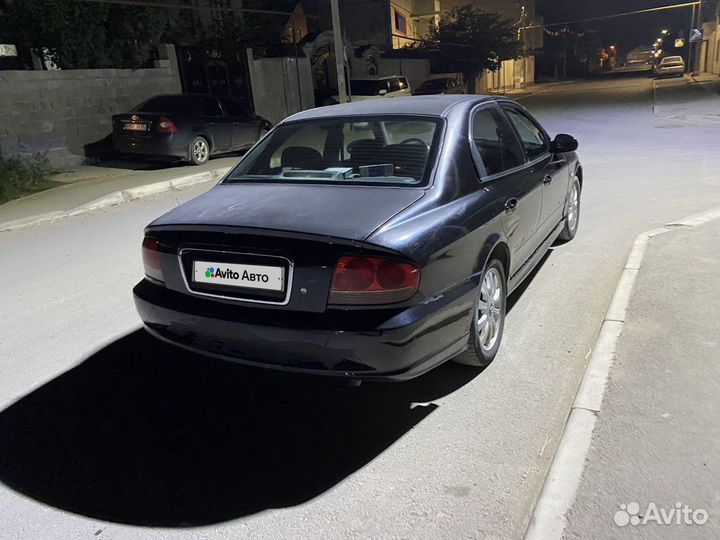 Hyundai Sonata 2.7 МТ, 2007, битый, 280 000 км