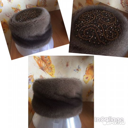 Шапка норковая