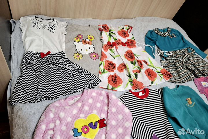 Пакет одежды для девочки 98 - 116