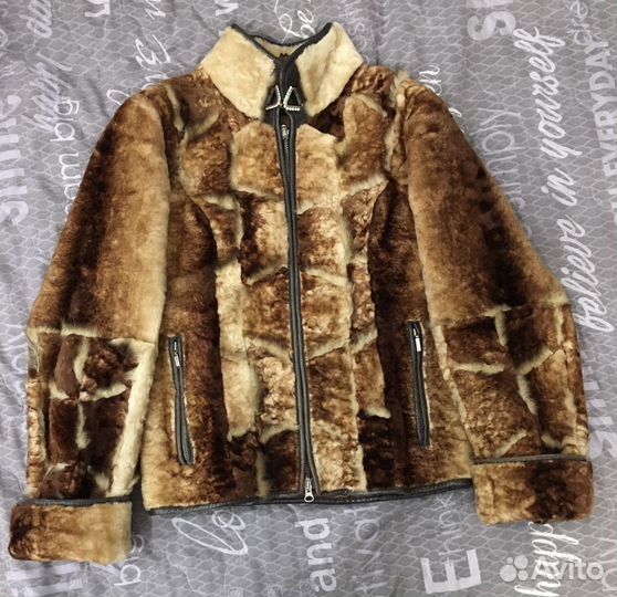 Цигейковый полушубок