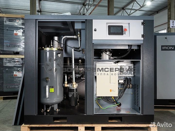 Винтовой компрессор IronMac IC 120/10 C VSD