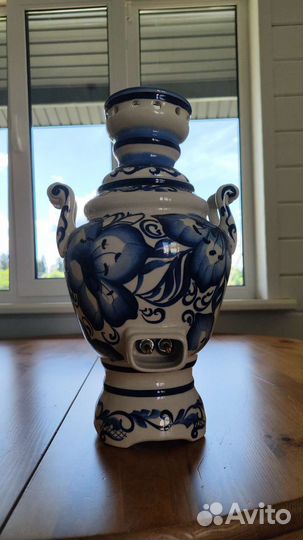 Самовар электрический гжель