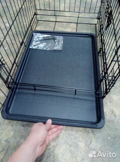 Клетка с поддоном для собак кошек