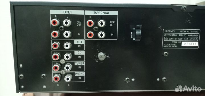 Усилитель sony