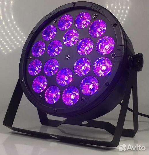 Светомузыка Стробоскоп LED Multipar 18x12W Mic DMX