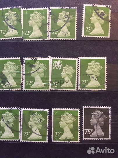 Марки переписки Букингема с Эрмитажем и другие