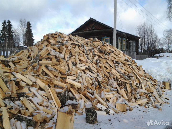 Дрова колотые