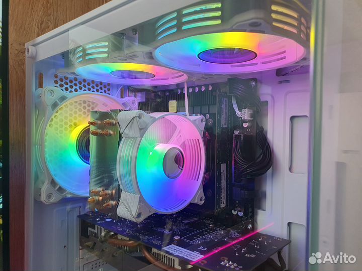 Мощный Игровой пк Intel 12/24 ядер/16gb/RX 580 8gb