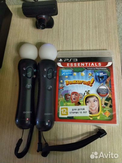 PS Move+Камера PS3+Диск