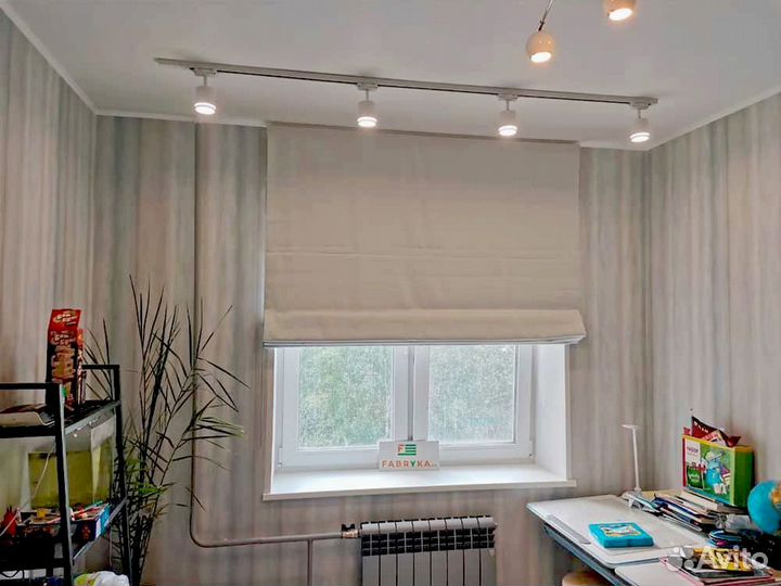 Римские шторы на кухню