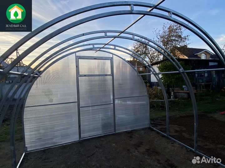 Теплица из поликарбоната